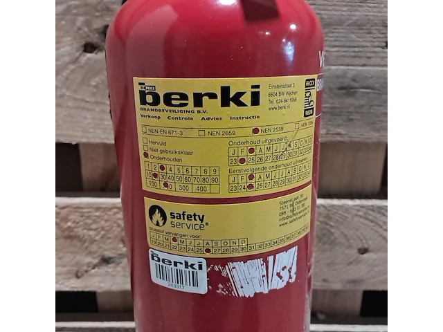 7x brandblusser, ajax & safety service - afbeelding 4 van  26