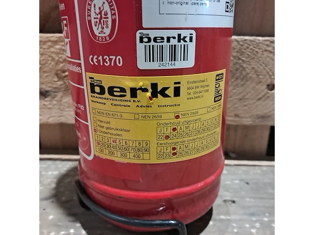 7x brandblusser, ajax & safety service - afbeelding 7 van  26