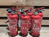 7x brandblusser, ajax & safety service - afbeelding 1 van  26
