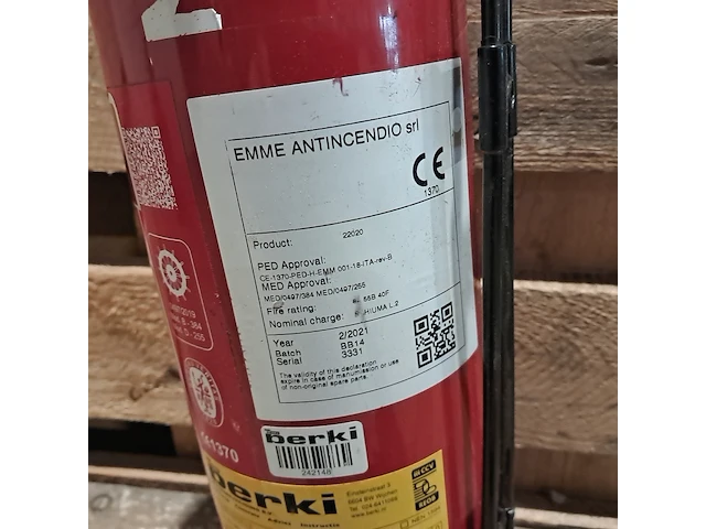 7x brandblusser, ajax & safety service - afbeelding 16 van  26