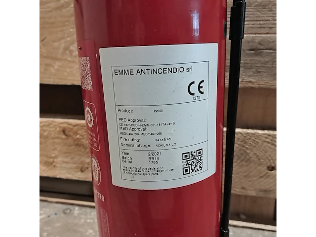7x brandblusser, ajax & safety service - afbeelding 26 van  26