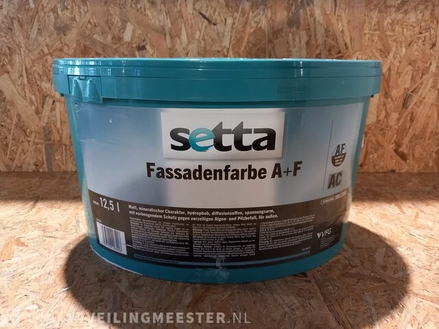 7x buitenlatex setta, ral 9010 - afbeelding 2 van  4