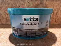 7x buitenlatex setta, ral 9010 - afbeelding 2 van  4