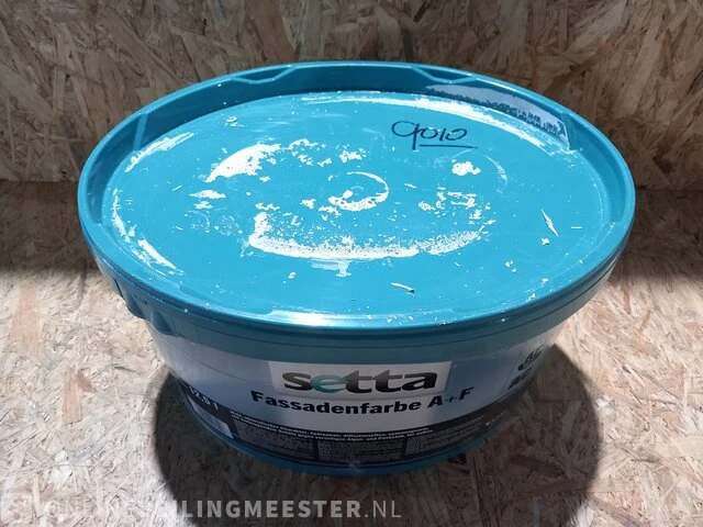 7x buitenlatex setta, ral 9010 - afbeelding 3 van  4