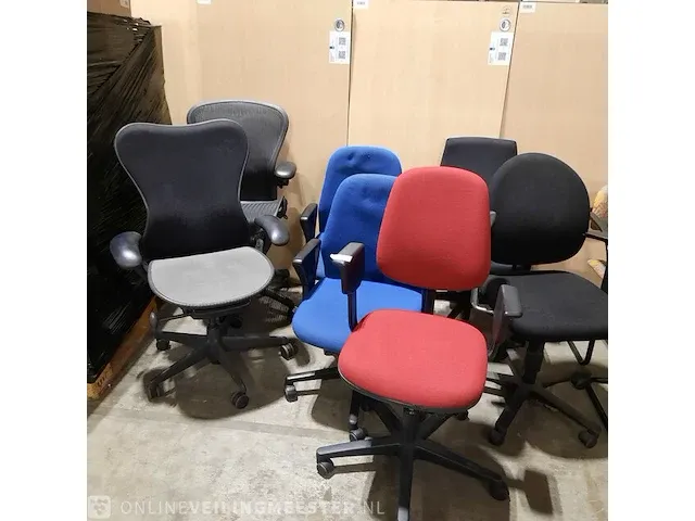 7x bureaustoel o.a. herman miller - afbeelding 5 van  8