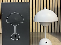 7x design tafellamp verschillende kleuren wit licht, dimbaar en oplaadbaar usb-c wit - afbeelding 1 van  7