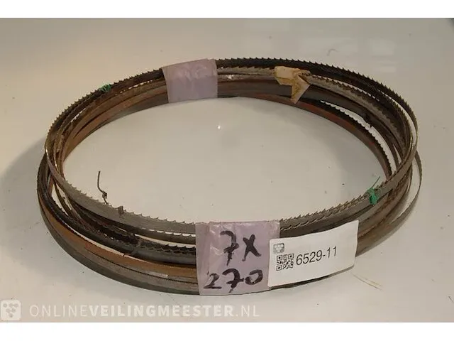 7x diverse lint of bandzagen, 2,70 lang - afbeelding 1 van  2
