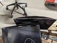 7x diverse monitor met diverse bekabeling o.a. samsung, dell - afbeelding 6 van  8