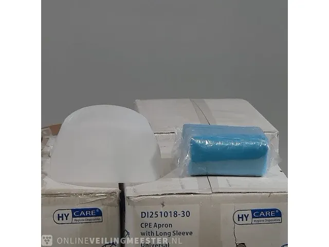 7x doos hygienische schorten en 15x gezichtsscherm - afbeelding 2 van  9