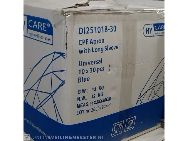 7x doos hygienische schorten en 15x gezichtsscherm - afbeelding 9 van  9