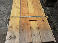 7x douglas plank , 2,8 x 24,5 x 300 cm - afbeelding 1 van  2