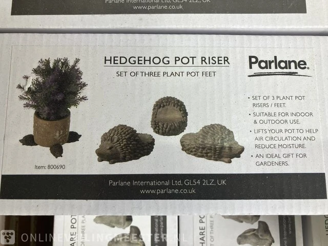 7x dozen decoratie potvoetjes parlane - afbeelding 3 van  4