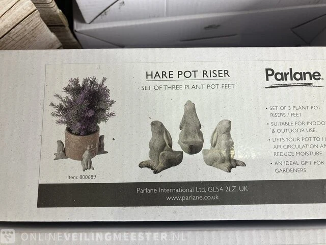 7x dozen decoratie potvoetjes parlane - afbeelding 4 van  4