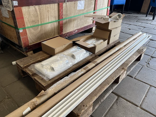 7x ellipz lighting design railspot, 2x maretti rails 2 meter - afbeelding 1 van  7