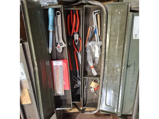7x gereedschapskoffer met inhoud - afbeelding 5 van  7