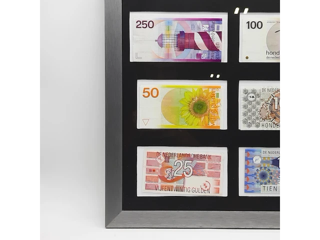 7x guldenbiljet in lijst - afbeelding 3 van  6