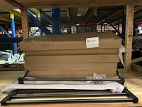 7x handdoekenrek zwart 60 cm - afbeelding 1 van  4