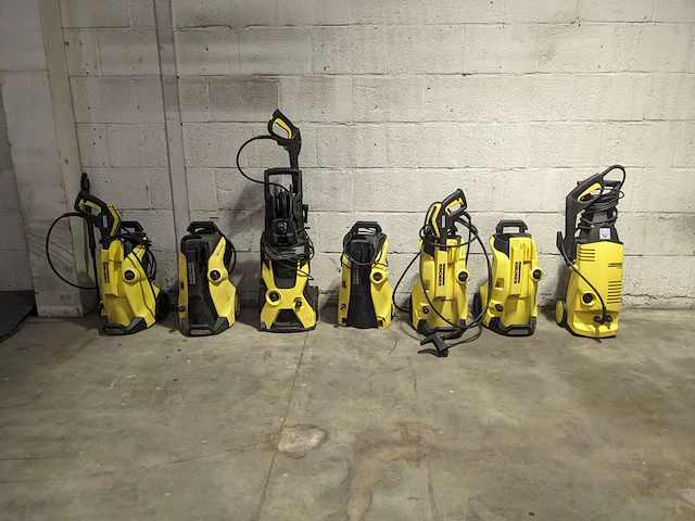 7x hogedrukreinigers, karcher, k4 / k5, geel - afbeelding 1 van  26