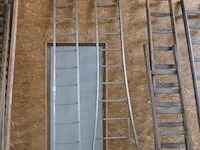 7x houten ladder met 2x aluminium ladder, diverse soorten - afbeelding 4 van  5