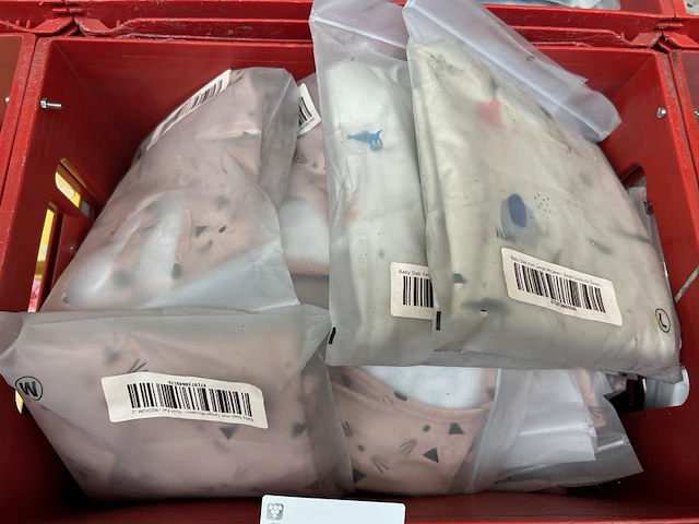 7x inhoud krat w.o. baby slab met lange mouwen - afbeelding 2 van  10