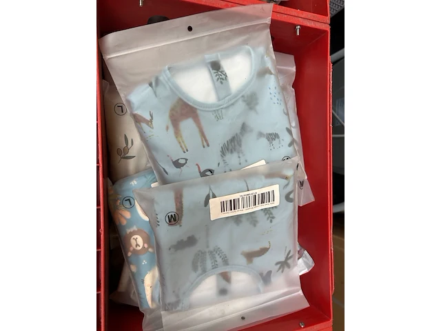 7x inhoud krat w.o. baby slab met lange mouwen - afbeelding 10 van  10