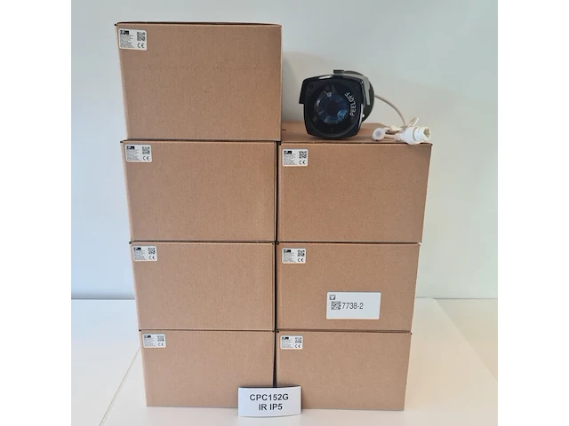 7x ip-camera bullet 5 mp met gemotoriseerde lens herospeed, cpc152g-ir-ip5, antraciet - afbeelding 1 van  7