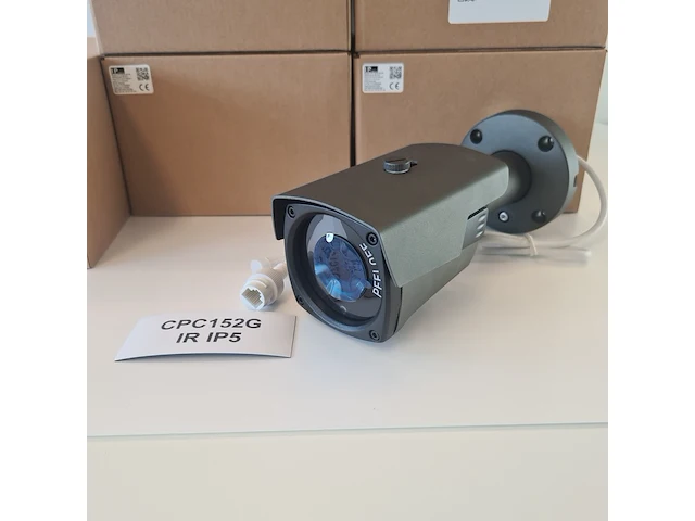 7x ip-camera bullet 5 mp met gemotoriseerde lens herospeed, cpc152g-ir-ip5, antraciet - afbeelding 2 van  7