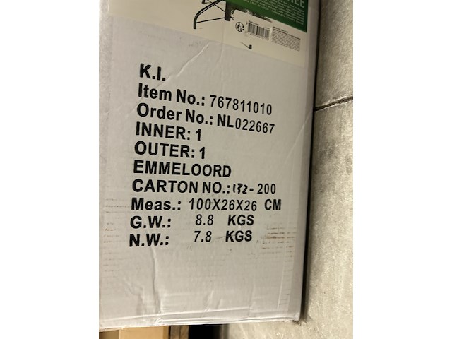 7x kerstartikelen w.o. kerstboom en kerstverlichting - afbeelding 8 van  9