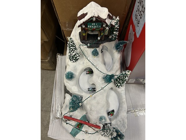 7x kerstartikelen w.o. kerstboom en kerstverlichting - afbeelding 9 van  9