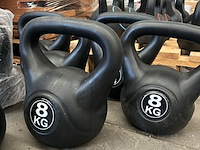 7x kettlebell (2x 10kg, 5x 8kg) - afbeelding 2 van  3