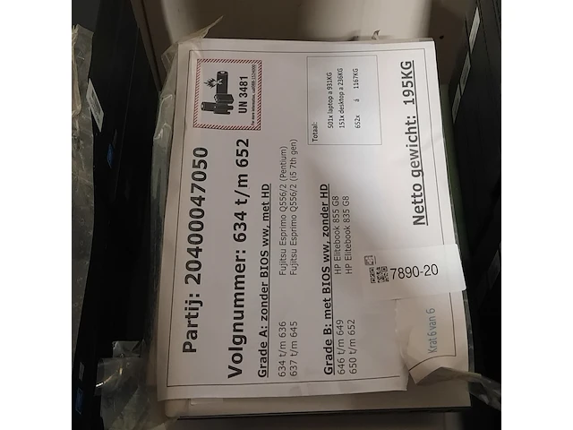 7x laptop, hp, o.a. elitebook 855 g8 - afbeelding 11 van  11