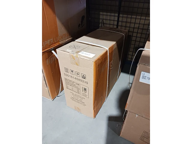 7x led straatverlichting b-serie 50w liper, grijs, 2024 - afbeelding 2 van  2