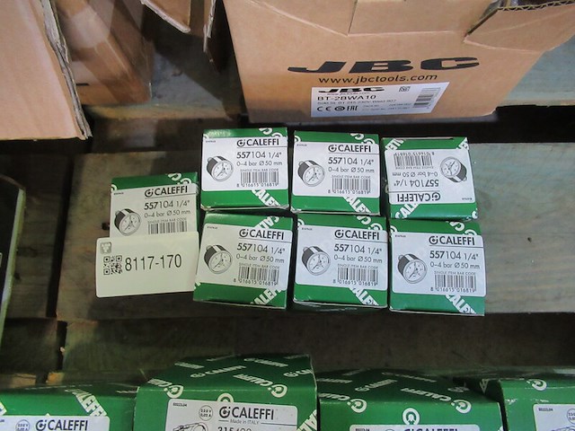 7x manometer caleffi - afbeelding 2 van  2
