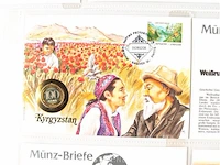 7x münz-briefe diverse landen - afbeelding 8 van  8