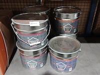 7x muurverf soft en satijn 10l, peintagone - afbeelding 1 van  5