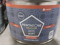 7x muurverf soft en satijn 10l, peintagone - afbeelding 2 van  5