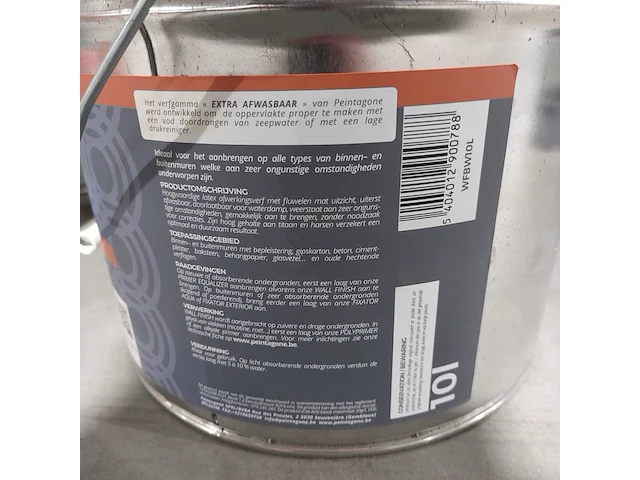 7x muurverf soft en satijn 10l, peintagone - afbeelding 3 van  5