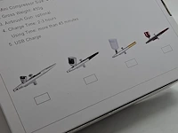 7x rechargeable airbrush set - afbeelding 8 van  9