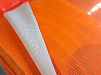 7x rol high visability-stof assorti, oranje - afbeelding 3 van  7
