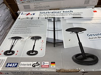 7x seat trainer, extra hoge bureaustoel, fitnesskruk living art - afbeelding 2 van  4