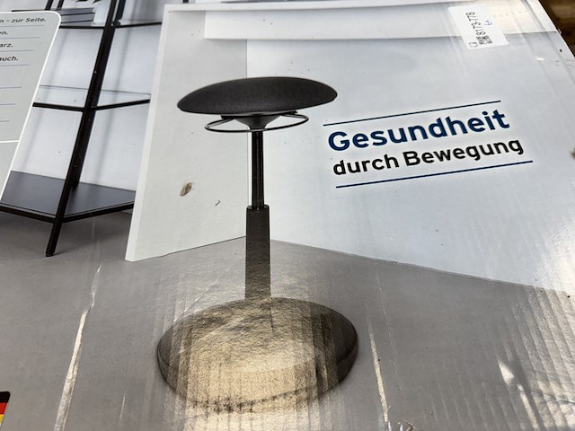 7x seat trainer, extra hoge bureaustoel, fitnesskruk living art - afbeelding 3 van  4