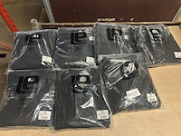 7x set van 5 shirts met lange mouwen maat l, lower east, zwart - afbeelding 1 van  3