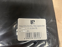 7x set van 5 shirts met lange mouwen maat l, lower east, zwart - afbeelding 3 van  3