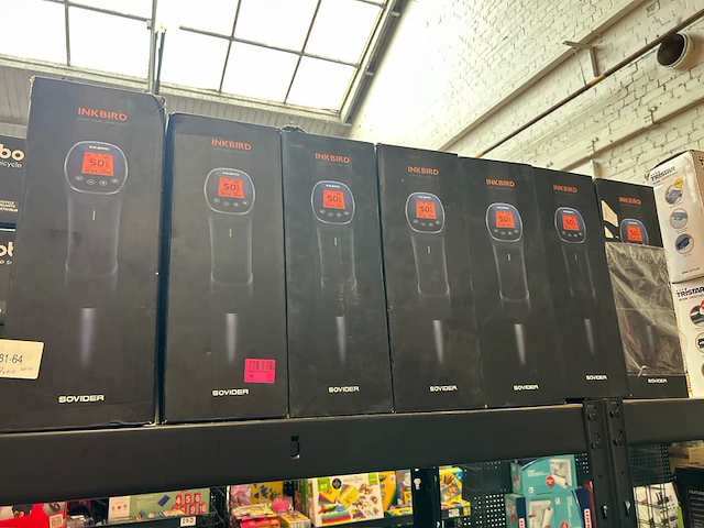 7x sous vide cooker - sous vide stick - 1000w, inkbird - afbeelding 2 van  5