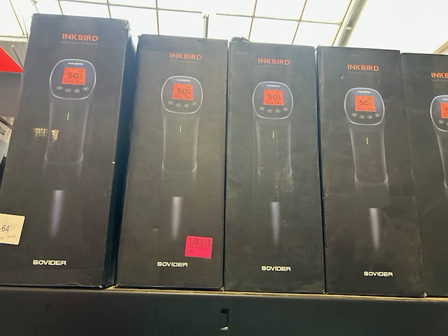 7x sous vide cooker - sous vide stick - 1000w, inkbird - afbeelding 3 van  5