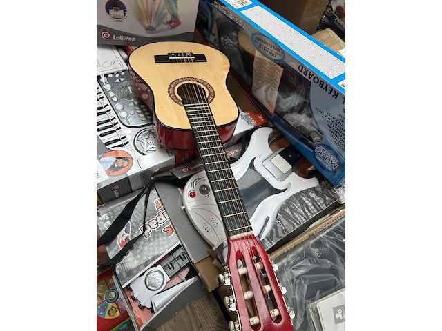 7x speelgoed muziekinstrumenten w.o. lollipop - afbeelding 3 van  5