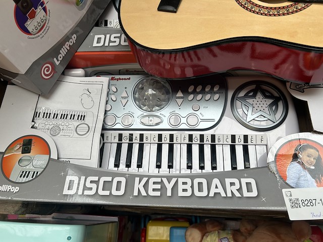 7x speelgoed muziekinstrumenten w.o. lollipop - afbeelding 5 van  5