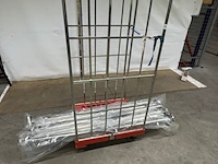 7x staander voor toegangspoort, wanzl, railix basic - afbeelding 4 van  5