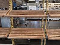 7x stelling voor bakkerij, winkel of magazijn - afbeelding 2 van  11