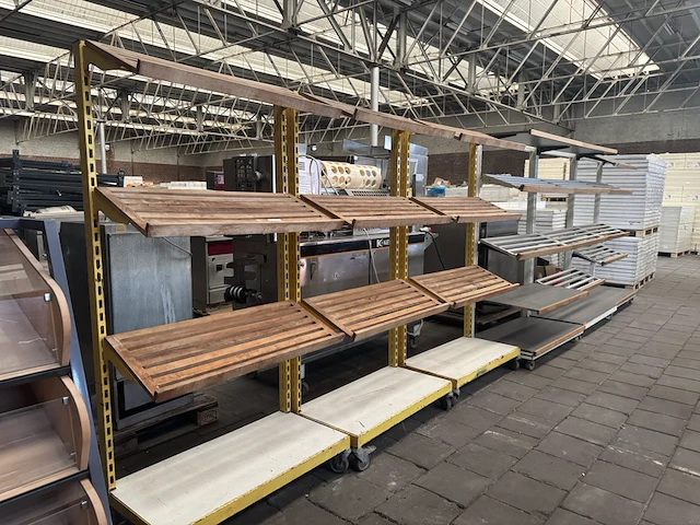 7x stelling voor bakkerij, winkel of magazijn - afbeelding 6 van  11